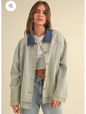 Barn Blue Striped Jacket